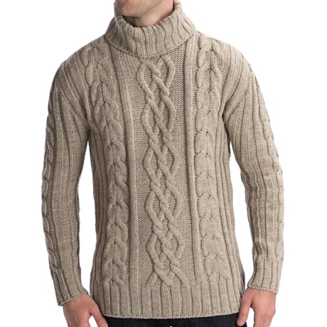 70%OFF メンズカジュアルセーター J。G.によってペレグリングローバーメリノウールセーター - （男性用）タートルネック Peregrine by J.G. Glover Merino Wool Sweater - Turtleneck (For Men)